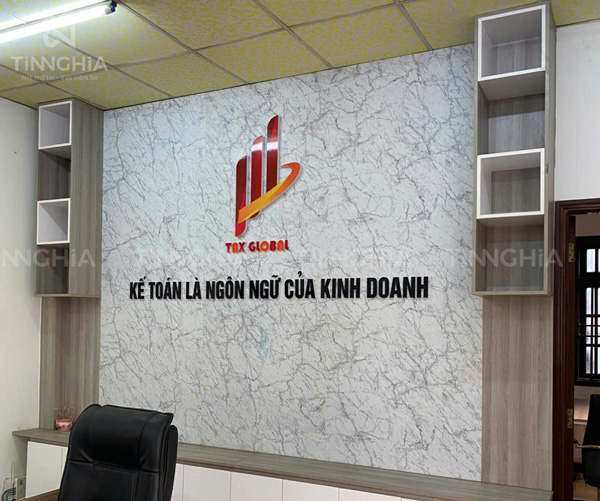 Báo giá chữ nổi mica TPHCM