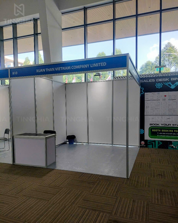 Thi công gian hàng triển lãm tiêu chuẩn giá tốt