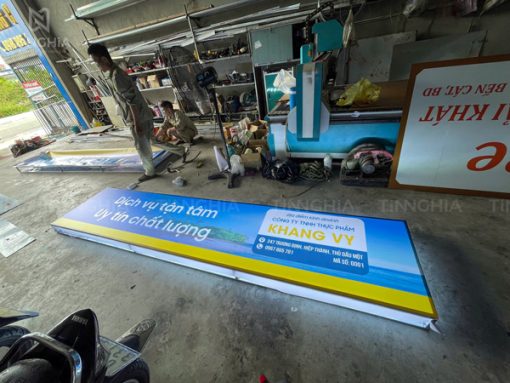 Hộp đèn bạt hiflex Tân Uyên