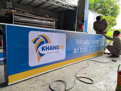 Hộp đèn bạt hiflex Tân Uyên