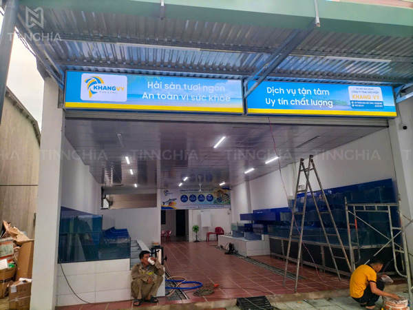 Hộp đèn bạt hiflex Tân Uyên