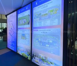 Biển khung sắt căng bạt giá rẻ