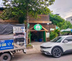 Làm bảng hiệu hộp đèn quán cafe