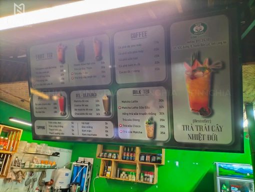 Làm bảng hiệu chữ nổi quán cafe