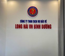 Logo chữ nổi văn phòng Thuận An