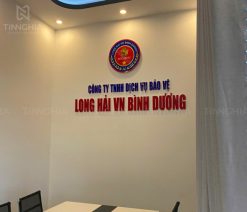 Logo chữ nổi văn phòng Thuận An