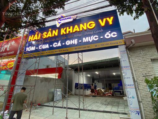 Ốp mặt dựng alu Bàu Bàng