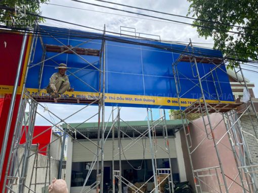 Ốp mặt dựng alu Bàu Bàng