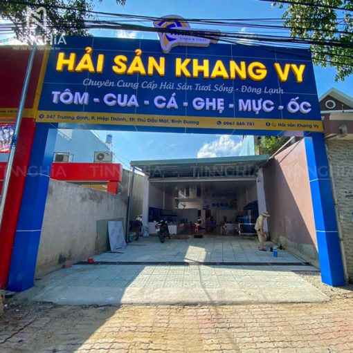 Ốp mặt dựng alu Bàu Bàng