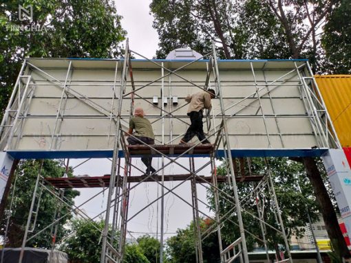 Ốp mặt dựng alu Bàu Bàng