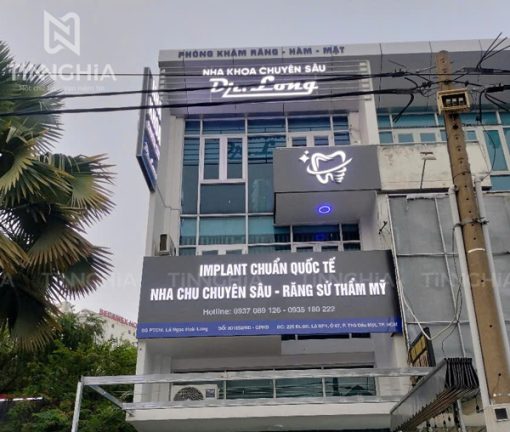Bảng hiệu alu chữ nổi Phú Giáo