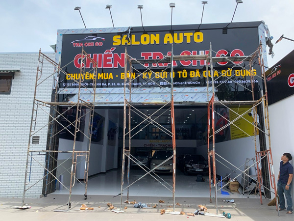 Làm Bảng Hiệu Gara Ô Tô Đẹp Ở Bình Dương
