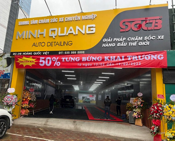 Làm Bảng Hiệu Gara Ô Tô Đẹp Ở Bình Dương