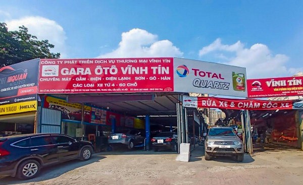 Làm Bảng Hiệu Gara Ô Tô Đẹp Ở Bình Dương