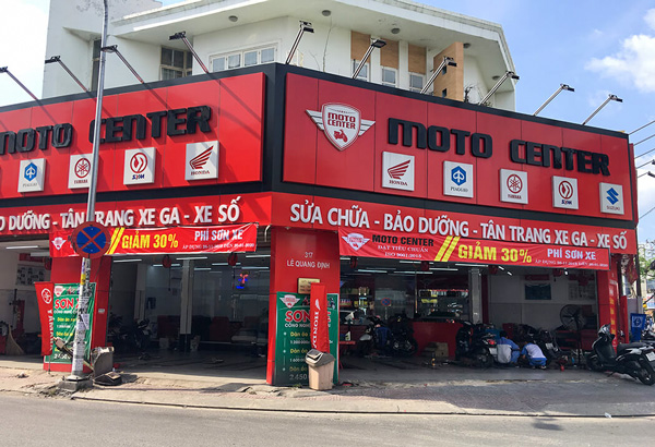 Làm Bảng Hiệu Gara Ô Tô Đẹp Ở Bình Dương