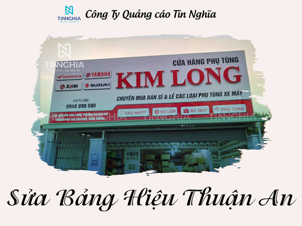 sửa bảng hiệu thuận an
