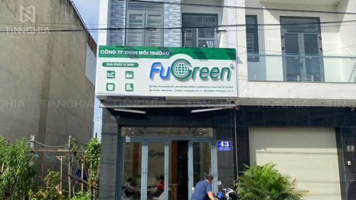 Bảng hiệu alu chữ nổi led Tân Uyên