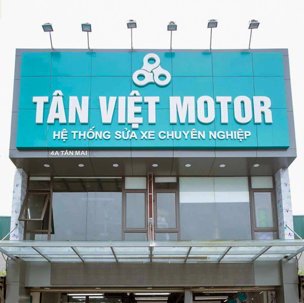 Mẫu bảng hiệu cửa hàng xe máy Bình Dương