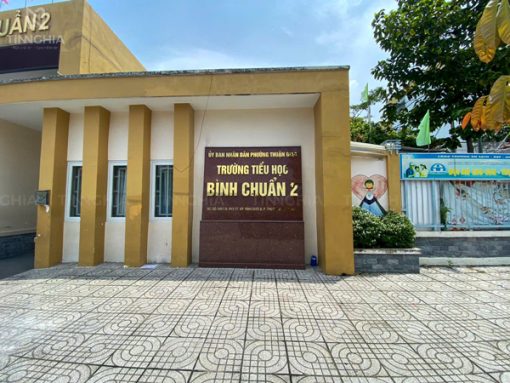 Bảng hiệu trường học chữ nổi inox
