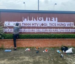 Biển hiệu chữ nổi inox Bàu Bàng