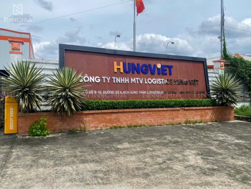 Biển hiệu chữ nổi inox Bàu Bàng