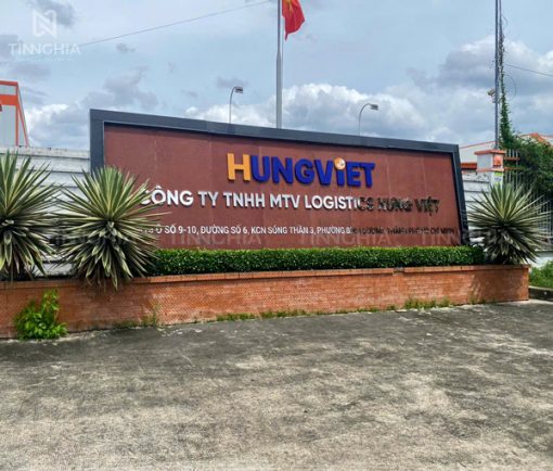 Biển hiệu chữ nổi inox Bàu Bàng
