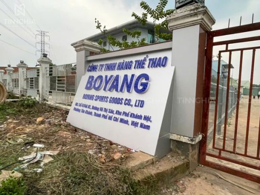 Biển ốp alu Phú Giáo