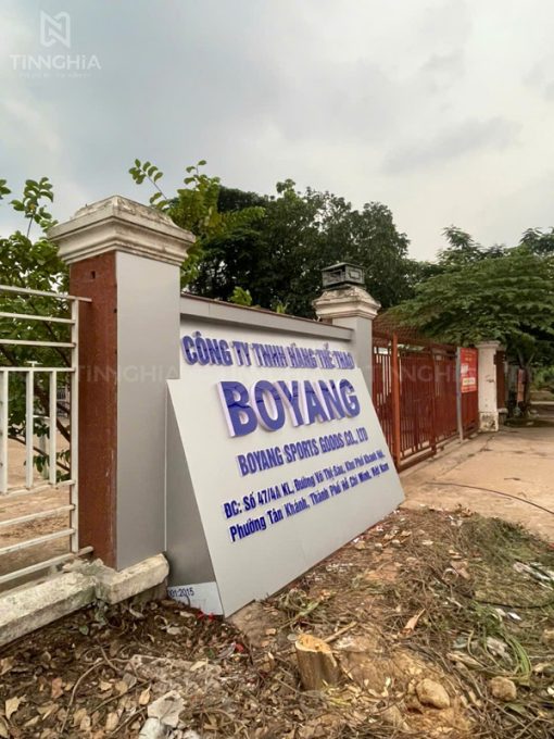 Biển ốp alu Phú Giáo