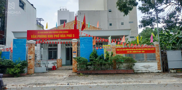 Làm bảng hiệu alu văn phòng khu phố