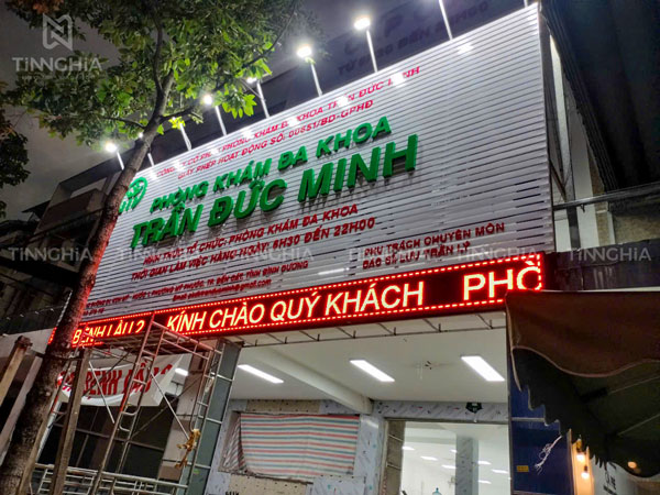 Chữ nổi quảng cáo Tân Uyên