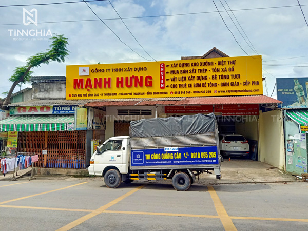Làm biển quảng cáo Thuận Giao Thuận An