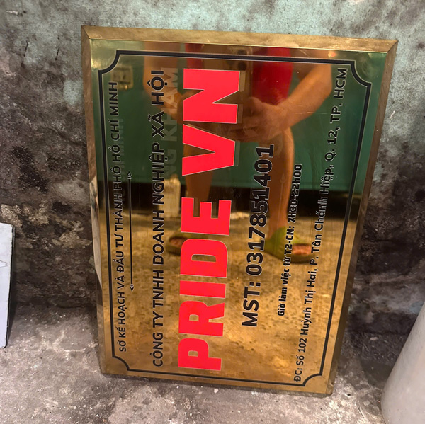 Làm Bảng Thông Tin, Biển Chỉ Dẫn, Bảng Tên Công Ty