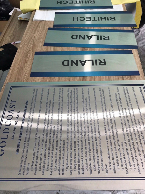 Làm Bảng Thông Tin, Biển Chỉ Dẫn, Bảng Tên Công Ty