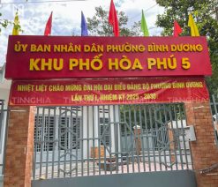 Biển hiệu chữ nổi mica Bình Dương