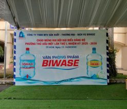 Biển khung sắt căng bạt giá rẻ