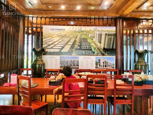 Biển khung sắt căng bạt giá rẻ