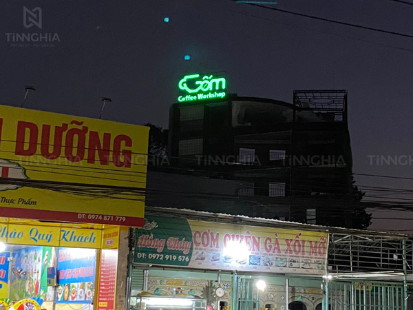 Chữ nổi cổng tòa nhà, cổng chào khu đô thị, khu công nghiệp