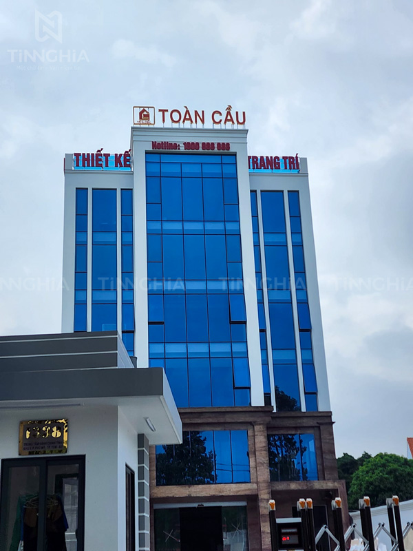 Chữ nổi cổng tòa nhà, cổng chào khu đô thị, khu công nghiệp