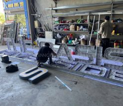 Cổng chào ốp alu bình dương