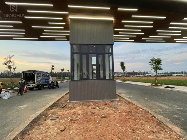 Cổng chào ốp alu bình dương