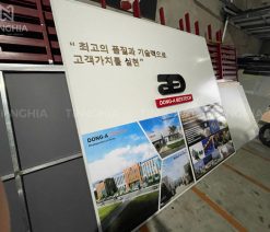 Thiết kế bảng hiệu công ty đẹp tphcm