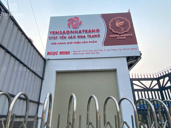 thi công bảng hiệu mica Bình Dương