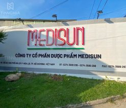 Chữ nổi mica biển hiệu công ty đẹp