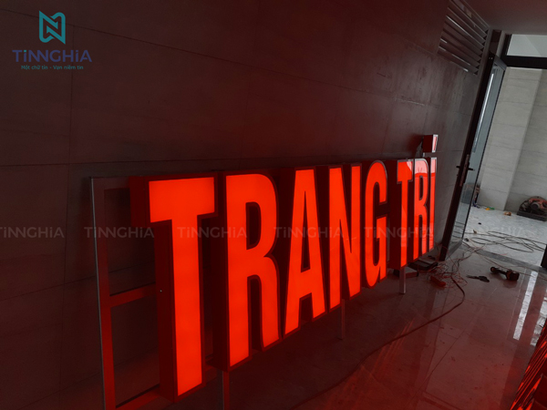 bảng hiệu hộp đèn chữ nổi Bình Dương