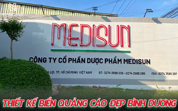 Thiết Kế Biển Quảng Cáo Đẹp Bình Dương
