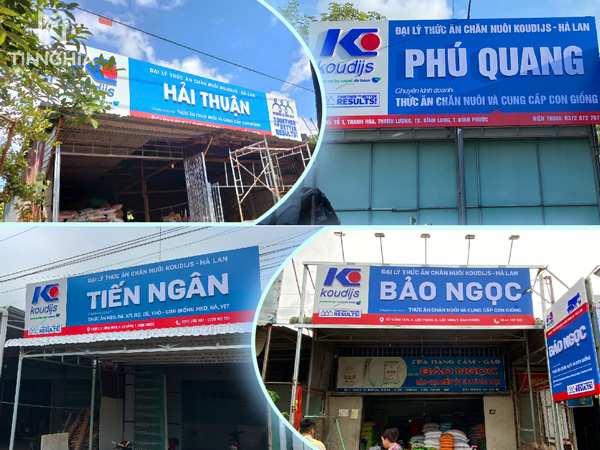 thi công quảng cáo chuỗi tại bình dương