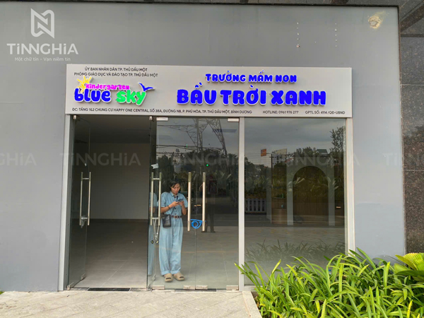 Bảng alu chữ inox đẹp dùng cho quảng cáo