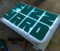 Quảng cáo Tín Nghĩa làm chữ inox đèn LED Bình Dương