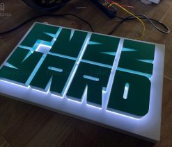 Quảng cáo Tín Nghĩa làm chữ inox đèn LED Bình Dương