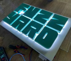 Quảng cáo Tín Nghĩa làm chữ inox đèn LED Bình Dương